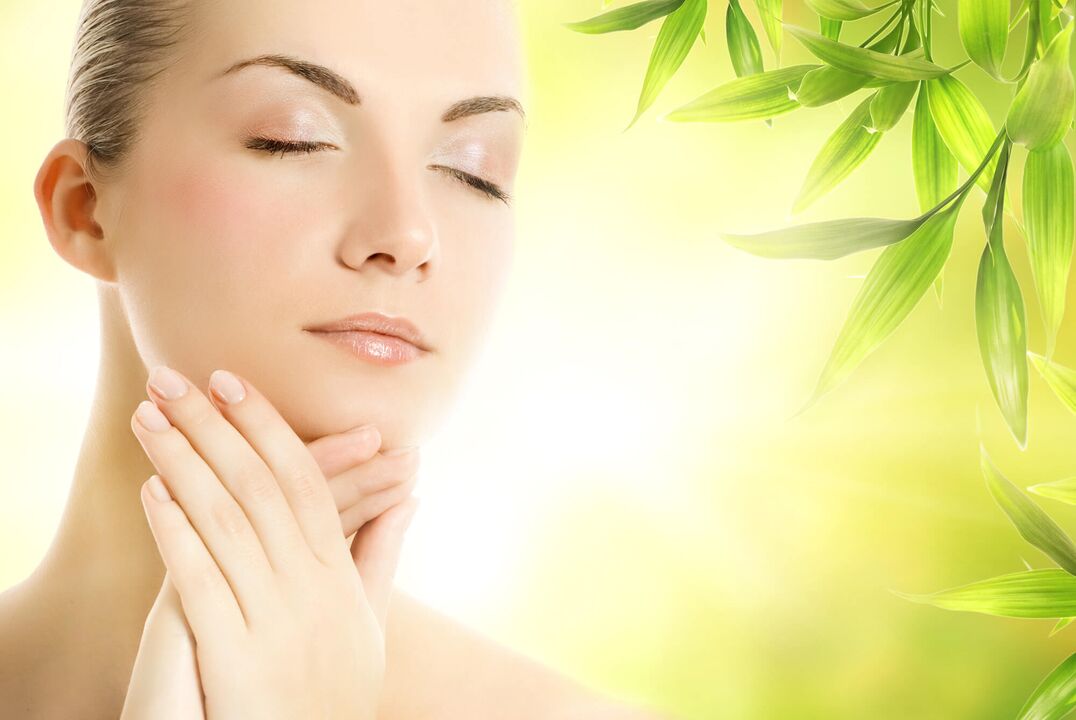 масажа коже лица уљем за подмлађивање